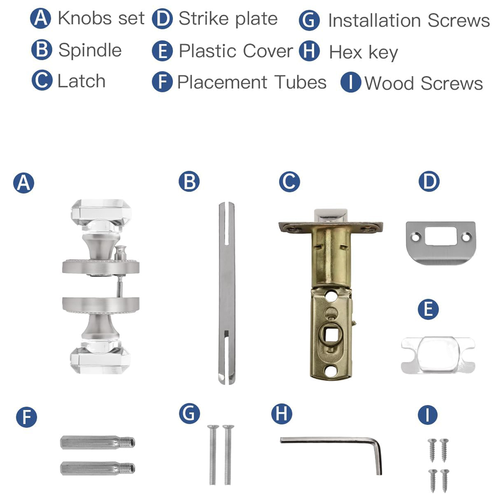 Fırçalanmış Kristal Kapı Kolu, - Glass Door Hinge incelemesi ve fiyatı